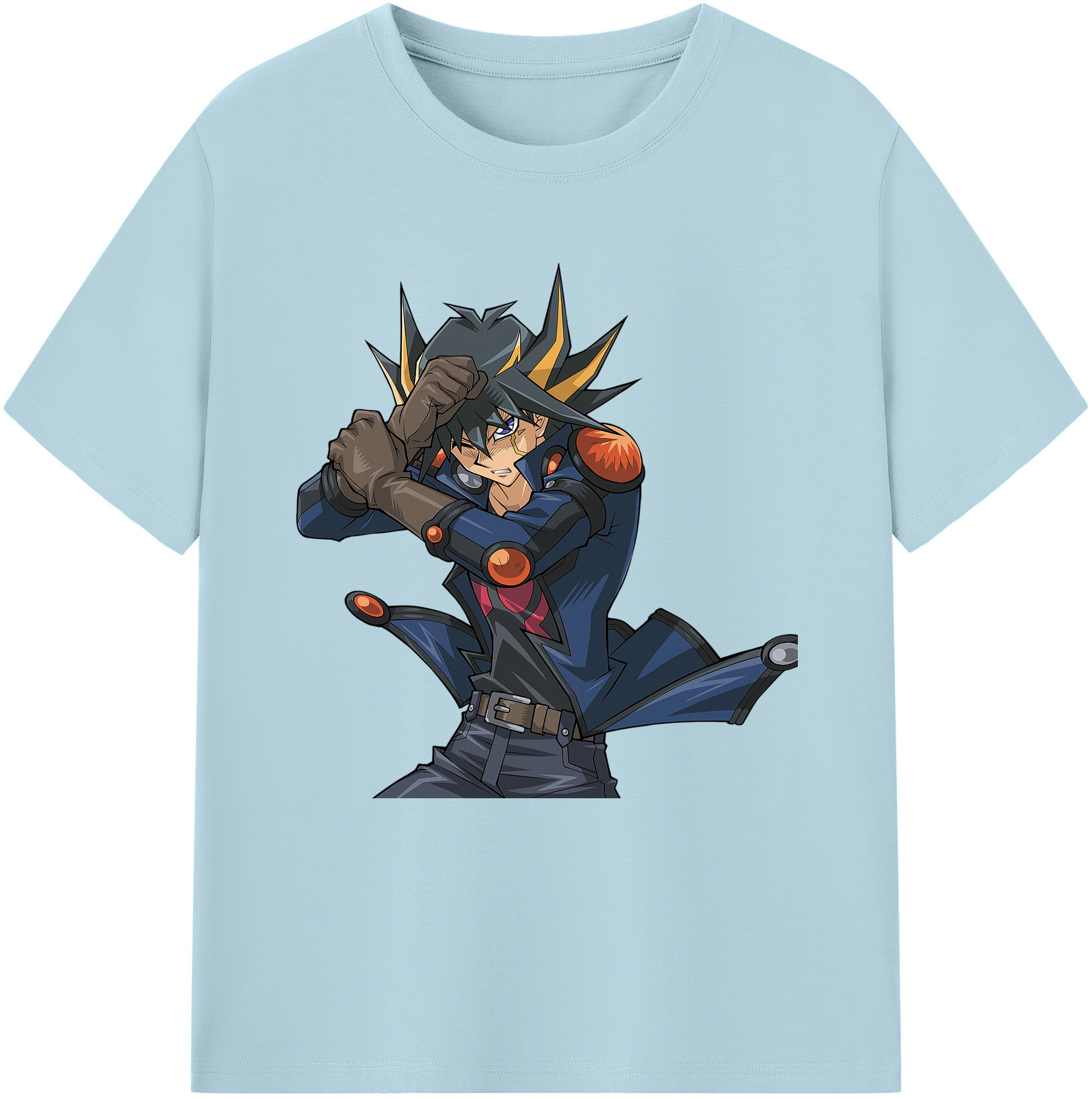 （画像用） 遊☆戯☆王 Yu-Gi-Oh! 綿100％半袖Tシャツ（フロントプリント）